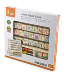 Viga Learning Alphabet & Clock