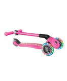 Globber Primo Foldable Fantasy Lights - Neon Pink & Flowers