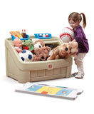 Step2 2-In-1 Toy Box & Art Lid - Tan - Laadlee