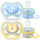 Philips Avent Ultra Air Freeflow Soother, Deco Version, (0M - 6M) - Mixed