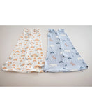 Tickle Tickle Organic Cotton Sleeping Bag Value Pack - Snowfluffs / Rainbow