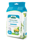 Aleva Naturals Bamboo Baby Specialty Tooth 'N' Gum Wipes - 30ct - Laadlee