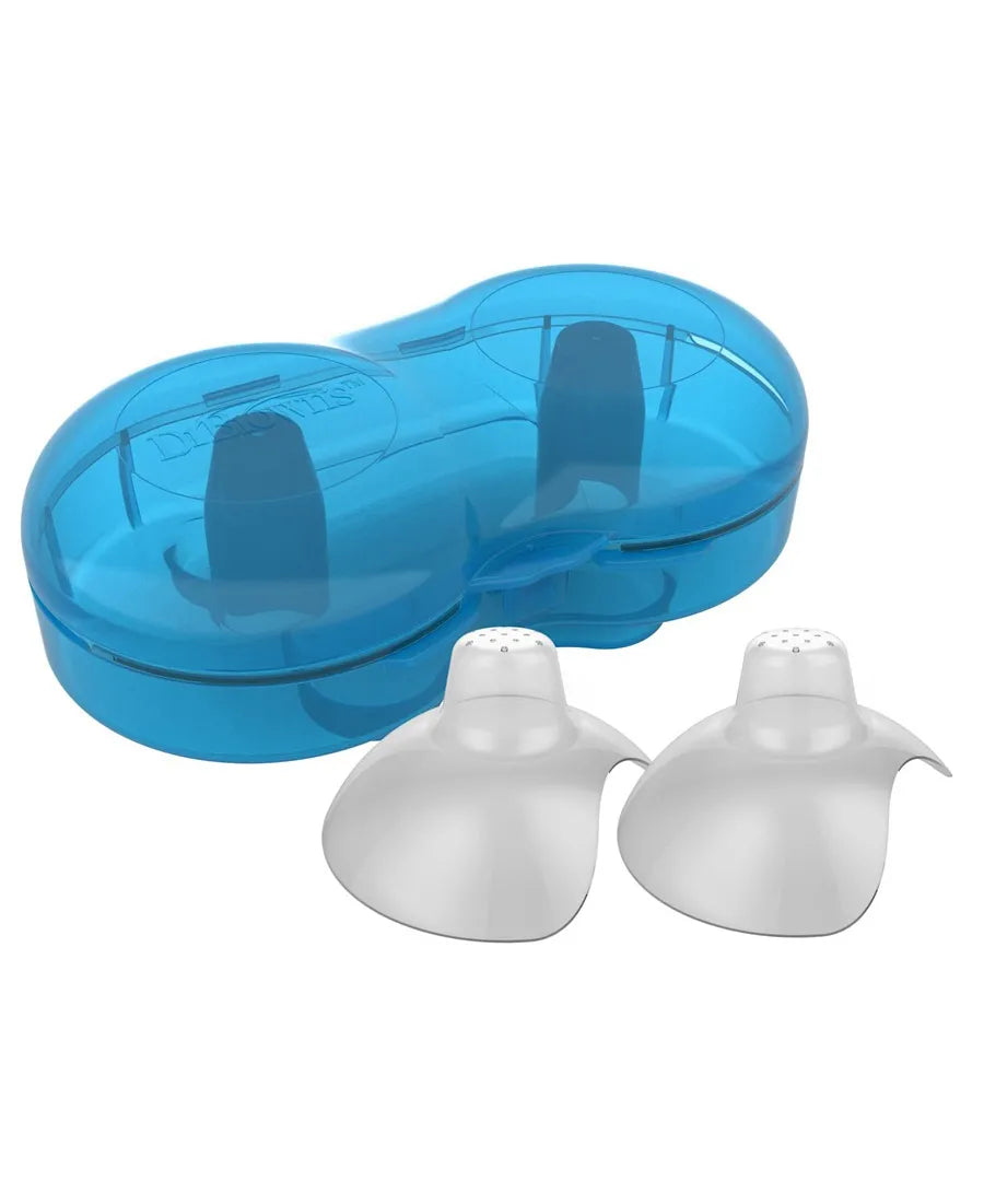 Dr. Brown's Nipple Shield with Sterilizer Case Size 1 - Pack of 2 - Laadlee
