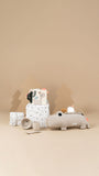 Done By Deer Tummy Time Activity Toy Croco - Sand