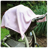 Woombie Old Fashioned Air Wrap - Sea Foam, Quiet Gray, Coral Cloud - Laadlee