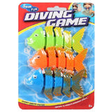 Mondo Diving Squiggle Wiggle Toys - 3Pcs