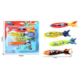 Mondo Diving Torpedo Toys - 4Pcs