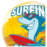 Mondo PVC Ball Surfing Shark 23cm - Assorted 1pc