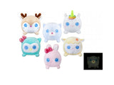 PMS Glow-in-the-Dark Bedtime Buddies Soft Plush Toy 4inch - Assorted 1pc