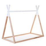 Childhome Tipi Cot Bed Frame - White