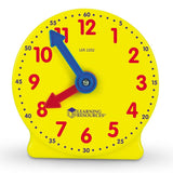 Learning Resources Big Time Geared Mini-Clocks - Set Of 6