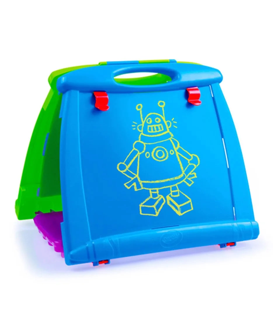 Crayola Easels Grow'n Up Art-To-Go 4-In-1 Spiral Art Studio - Laadlee