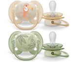 Philips Avent Ultra Soft Pacifier 0M-6M Boy - 2 Pcs