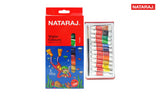 Nataraj Watercolor Tubes Set 12Colours x 5Ml With Free Brush Inside