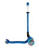 Globber Go Up Sporty Lights Scooter - Navy Blue & Dark Blue