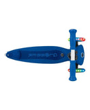 Globber Go Up Sporty Lights Scooter - Navy Blue & Dark Blue