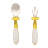 Mideer Bendable Cutlery for Kids - Yellow