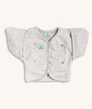 ergoPouch Butterfly Cardi 0.2 TOG 2-6M - Grey Marle