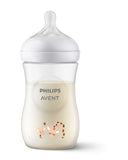 Philips Avent Natural 3.0 Feeding Bottle Deco 260ml - Giraffe - Laadlee