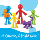Learning Resources All About Me Family Counters (Set Of 72)