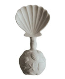 Natruba Ocean Rattle Shell - White
