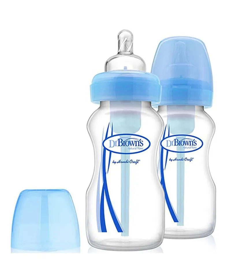 Dr. Brown's PP Narrow Options+ Bottle 120ml - Blue - Pack of 2 - Laadlee