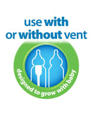 Dr. Brown's PP Narrow Options+ Bottle 120ml - Blue - Pack of 2 - Laadlee