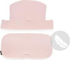 Hauck Highchair Pad Select Muslin - Mineral Rose