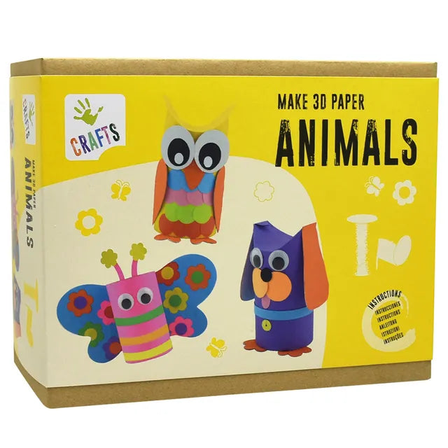 Andreu Toys Make 3D Paper Animals - Laadlee