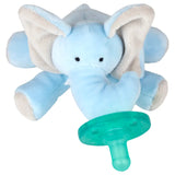 Wubbanub Charlie Blue Elephant Pacifier - Laadlee