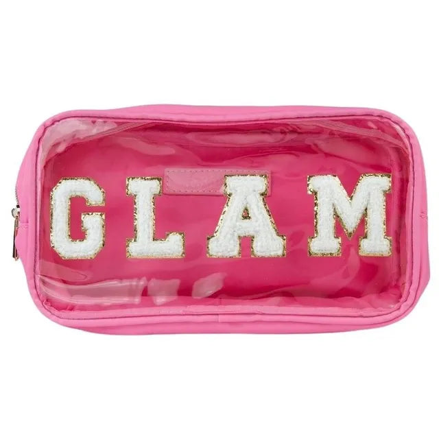Shush! Glam Pouch In Pink - Laadlee