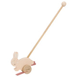 Trixie Wooden Push Along Toy - Mrs. Rabbit - Laadlee