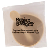 Babies Basic Feeding Set Silicone Spoon & Bowl 2pcs - Beige