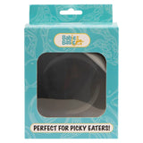 Babies Basic Feeding Set Silicone Spoon & Bowl 2pcs - Grey