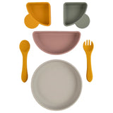 Babies Basic Feeding Set with Removable Sections 3pcs - Green
