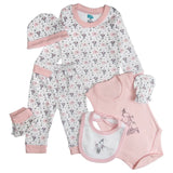 Babies Basic Gift Set - 7pcs - Pink