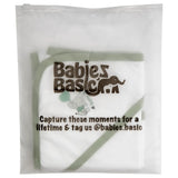 Babies Basic Receiving Blanket for New Born - Green