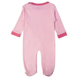 Babies Basic Long Sleeves Sleepsuit for Babies - Dark Pink