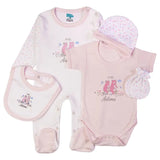 Babies Basic Gift Set - Hello Autumn 5pcs - Pink