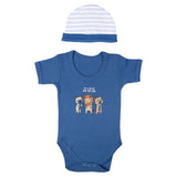 Babies Basic Gift Set - Life Is Better 5pcs - Blue