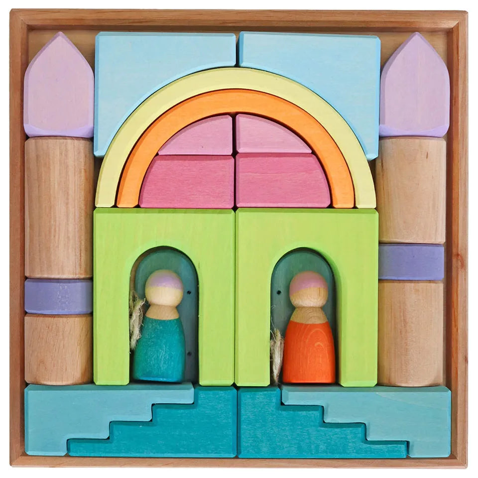 Grimm's Building Block World Set - Cloud Play - Laadlee