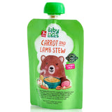 Babylikes Carrot & Lamb Stew Organic Puree - 130gm - Laadlee