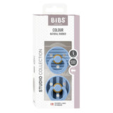 BIBS Studio Colour 2 Pack Pin Latex S1 - Sky Blue Mix