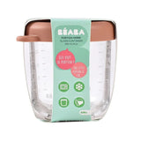 Beaba 250ml Glass Conservative Jars - Terracotta