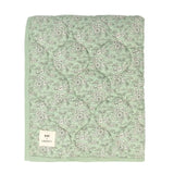 BIBS x Liberty Quilted Blanket Capel - Sage