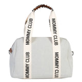 Childhome Mommy Club Signature Diaper Bag - Off White