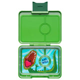 Yumbox Dinosaur Snack Box - Jurassic Green