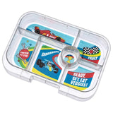 Yumbox Original 6 Compartment Tray - Race Cars