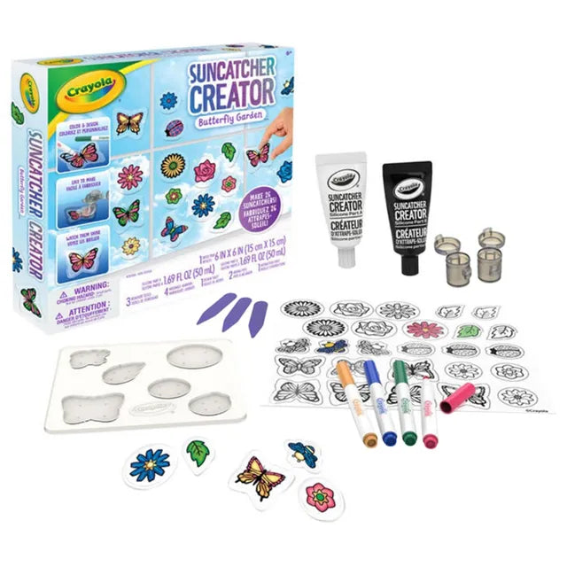 Crayola Suncatcher Creator - Butterfly Garden - Laadlee