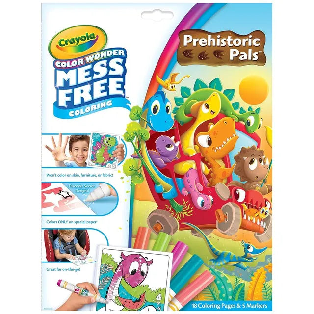 Crayola Color Wonder Dinosaur Coloring Set - Laadlee